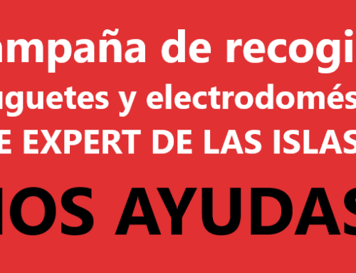 INICIAMOS: La campaña de recogida de Juguetes y  donación de electrodomésticos para Valencia